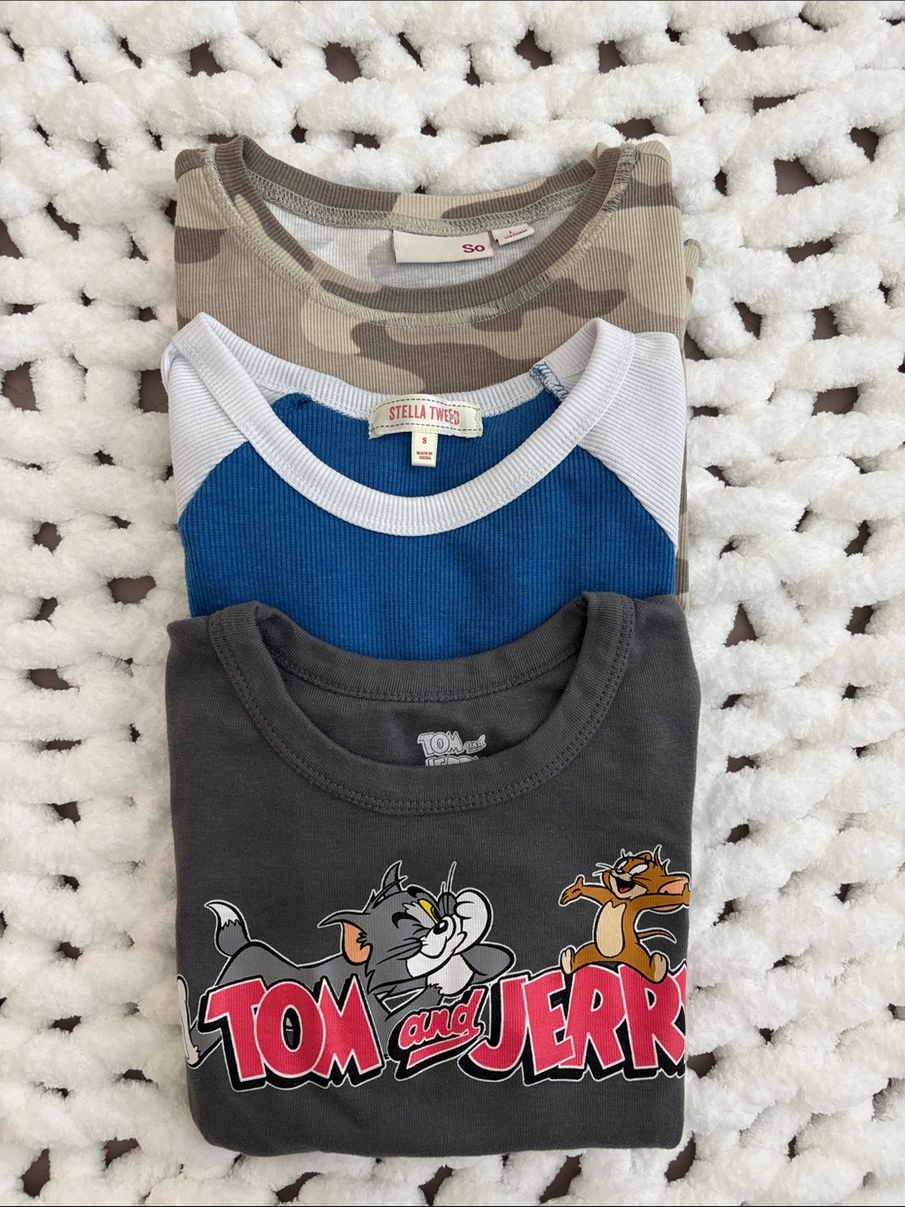 Set of 3 Junior crop T-Shirts